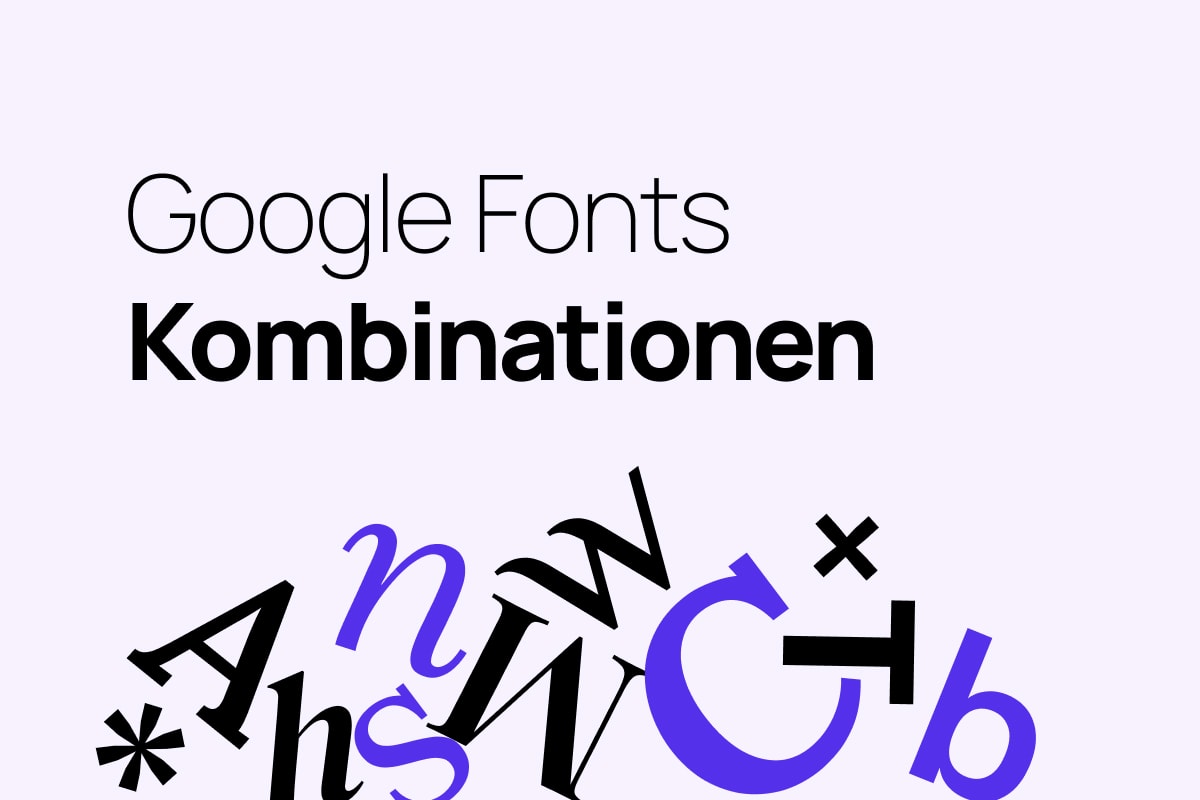 Beste Google Fonts Kombinationen Beste Google Fonts Kombinationen