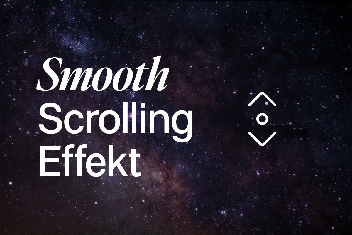Smooth Scrolling Effekt WordPress Divi Smooth Scrolling Effekt WordPress Divi