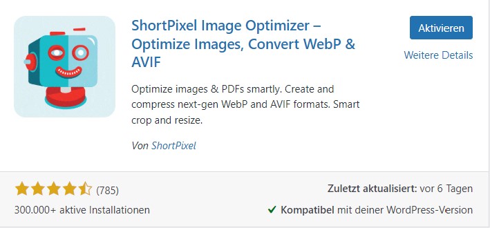 ShortPixel WordPress Plugin