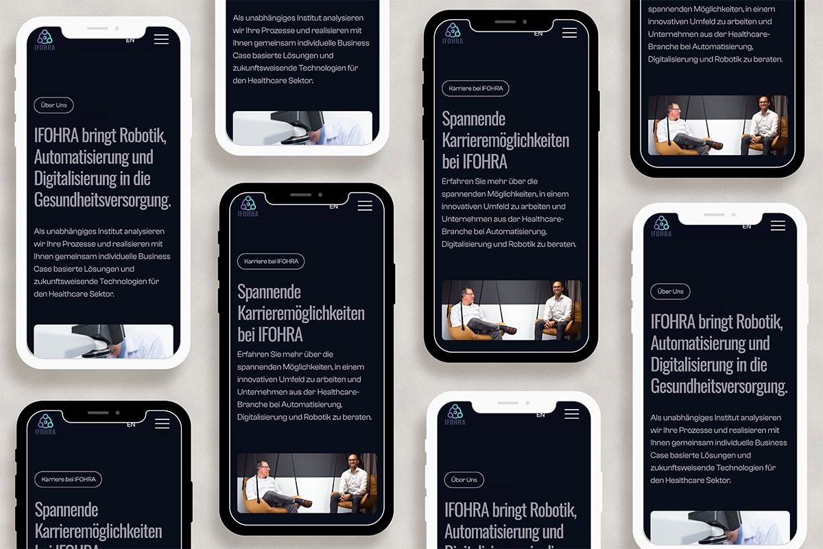 Ifohra mockup phones