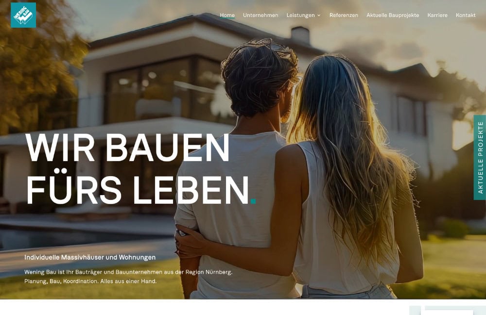 www.wening bau.de (Macbook Pro)